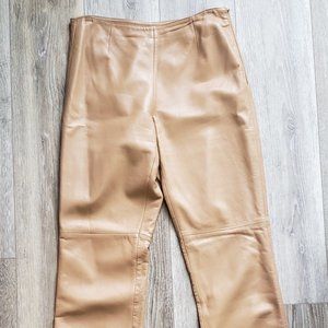 LADIES GENUINE LEATHER PANTS - SZ 8 Tall
